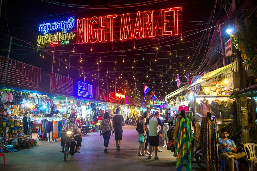 Pub Street e mercati notturni - Guida di viaggio - Thailandia