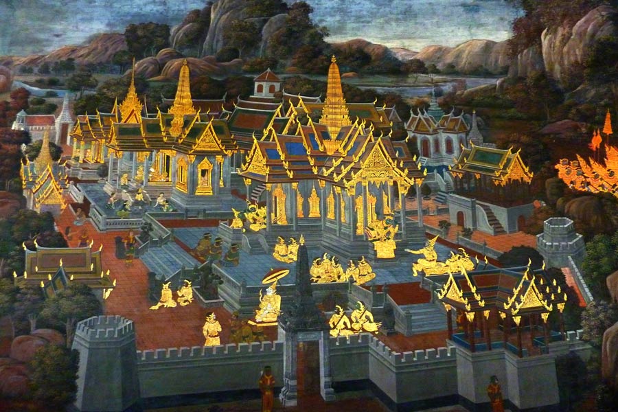 Esplorate la letteratura thailandese alla Galleria e la storia del Ramakien