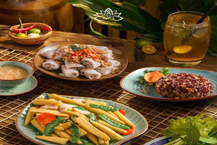 Riso vegetariano di Huong Thien