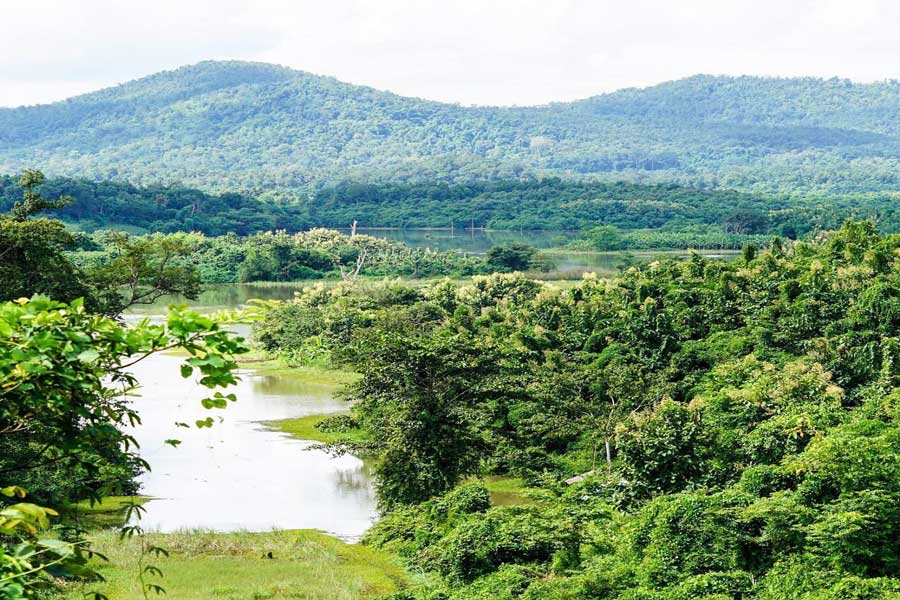 Panoramica del Sayaboury è molto bello