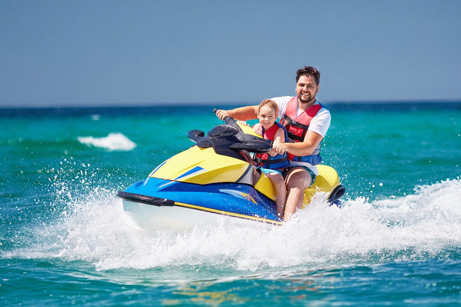 Praticare gli sport acquatici
