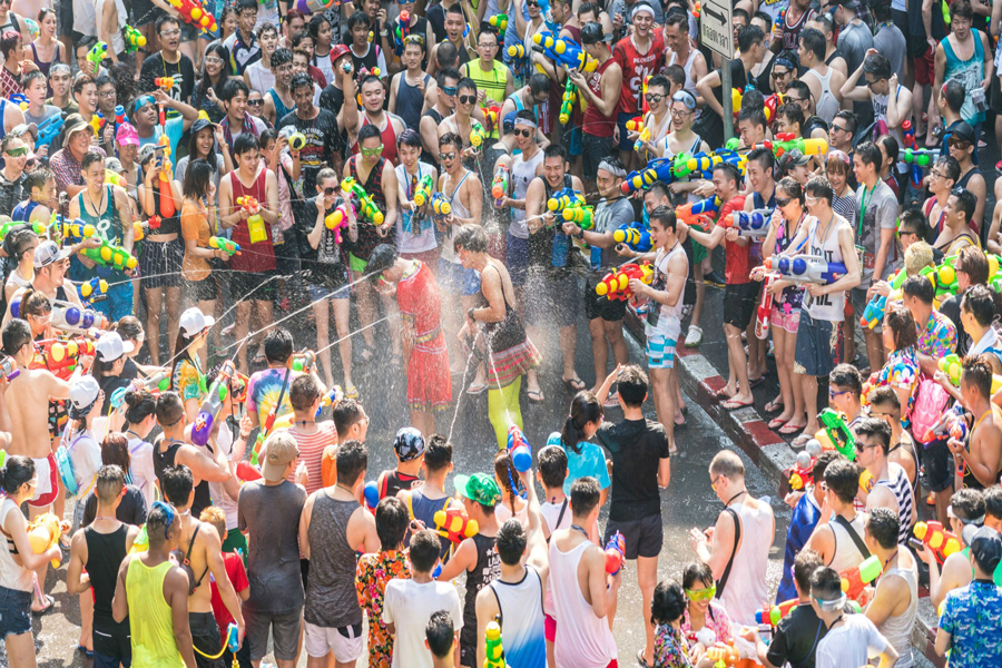 Bangkok è la prima destinazione quando si sperimenta Songkran