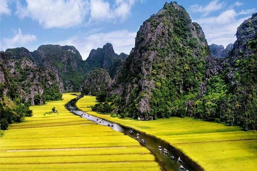 Tam Coc a Ninh Binh