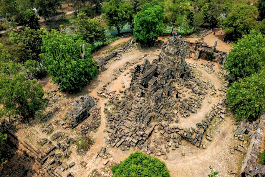 Tempio di Ek Phnom - Guida di viaggio - Attrazione in Cambogia