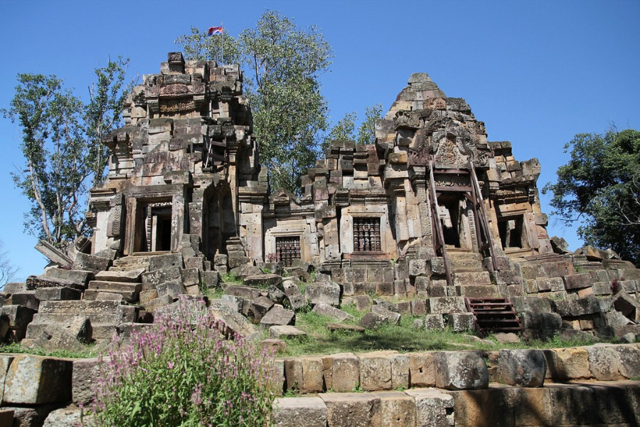 Tempio di Ek Phnom - Guida di viaggio - Attrazione in Cambogia