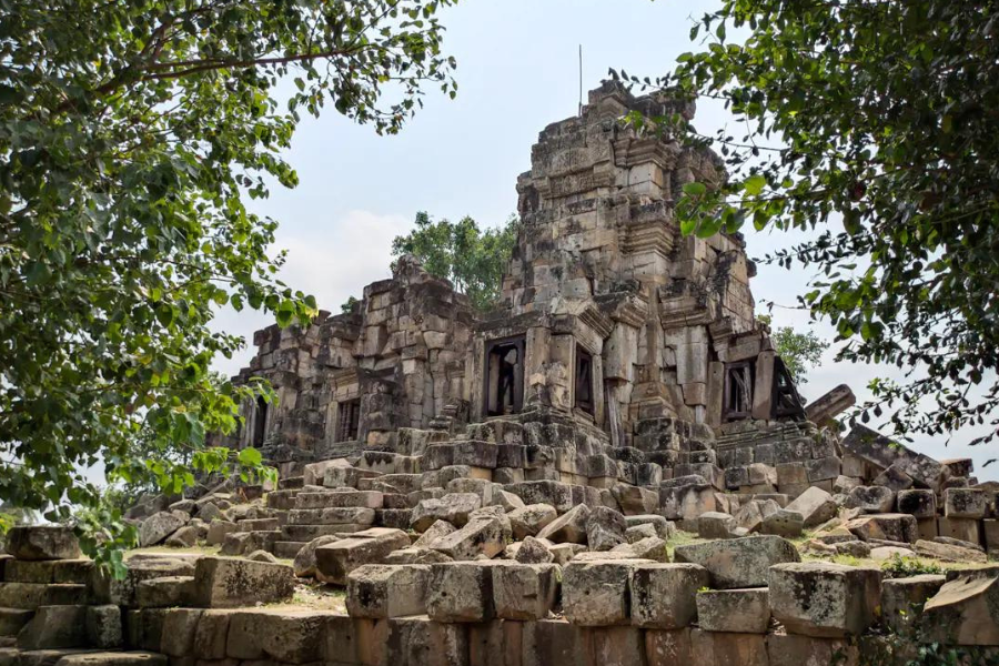 Tempio di Ek Phnom - Guida di viaggio - Attrazione in Cambogia