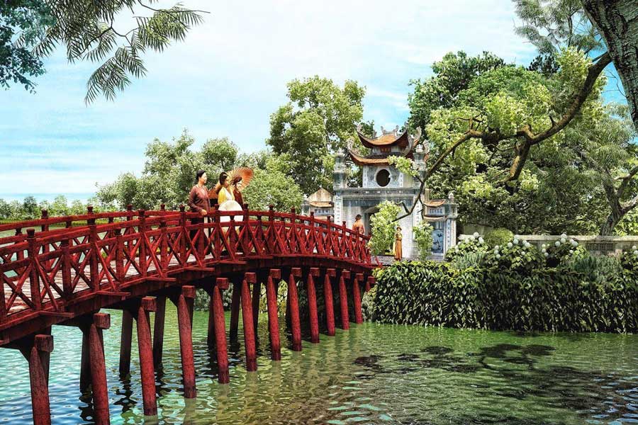 Scoprite la bellezza di Hanoi attraverso Tempio di Ngoc Son