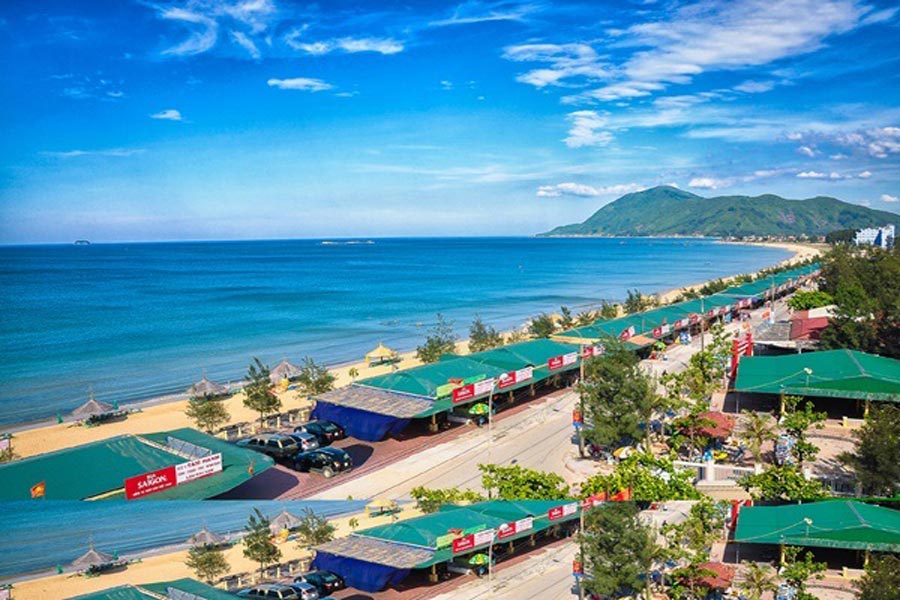 Il mare di Thien Cam