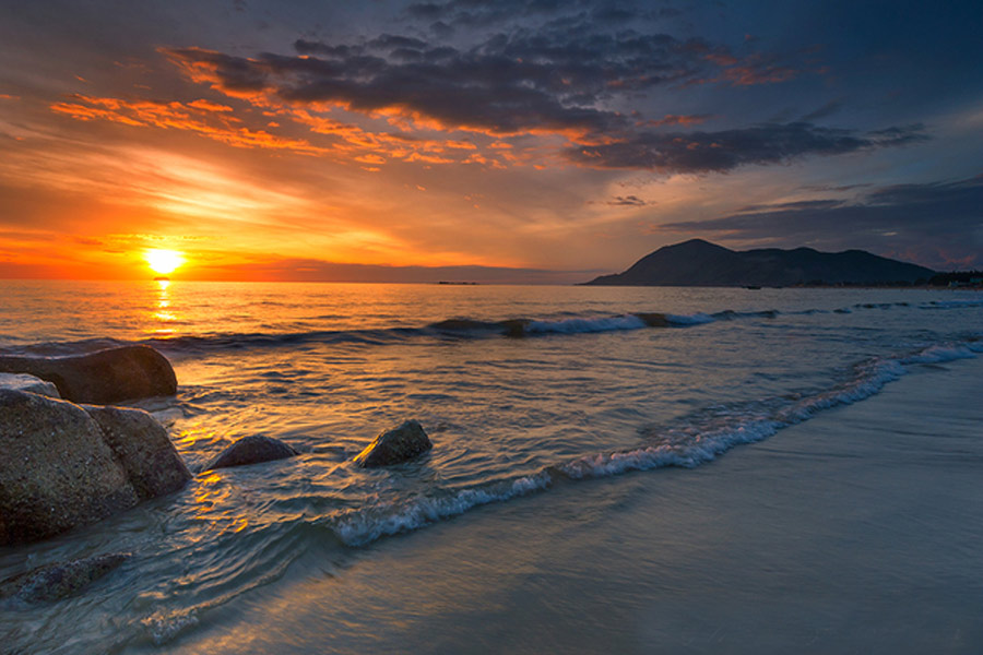 Il mare di Thien Cam