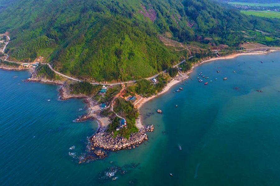 Il mare di Thien Cam 