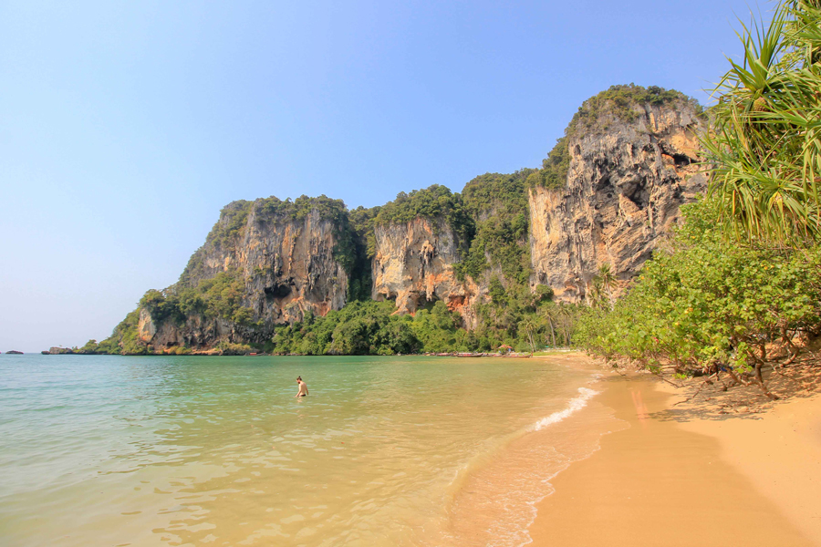 La famosa spiaggia di Tonsai