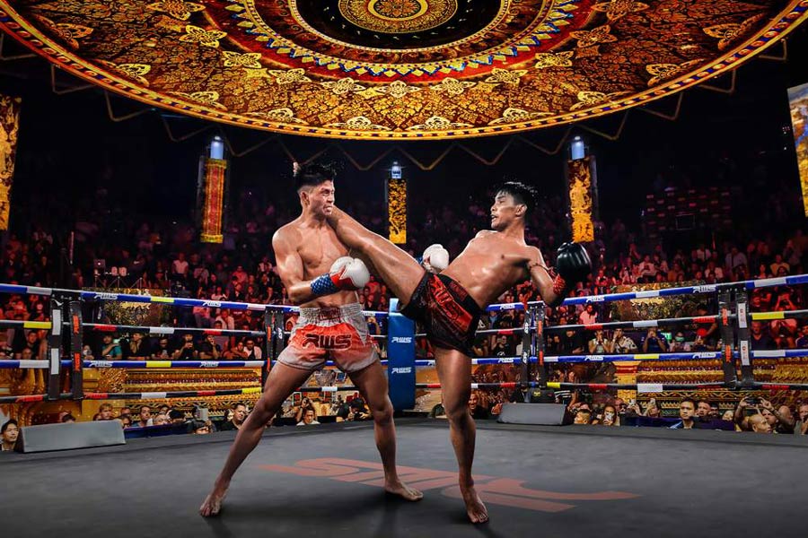 Assistete a un incontro di Muay Thai