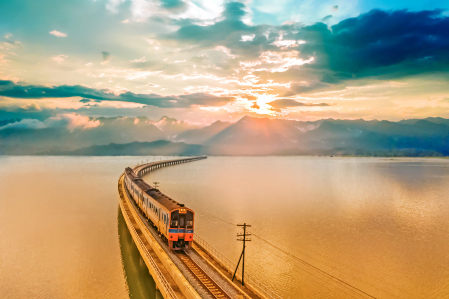 Treno galleggiante