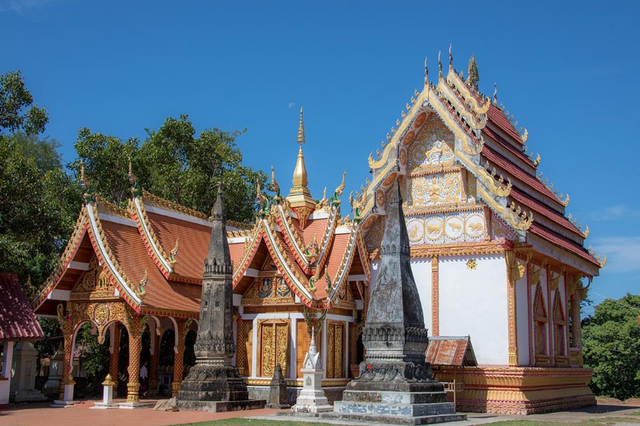 Panoramica di Wat Pha Saysettha