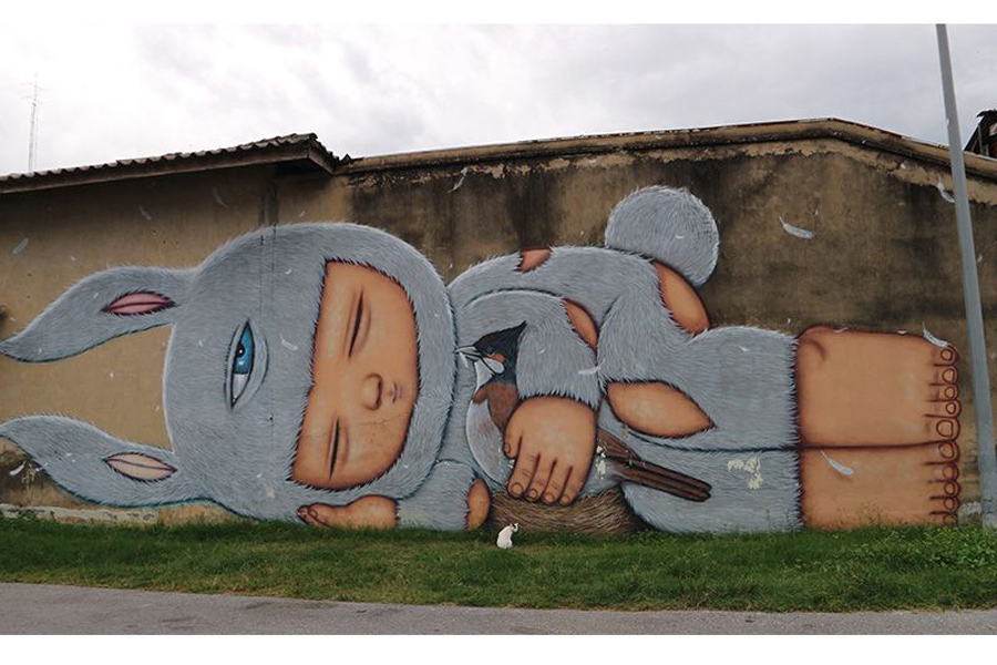 Arte di strada a Yala