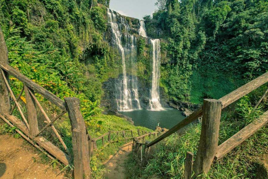 La bellezza naturale dell'altopiano Bolaven