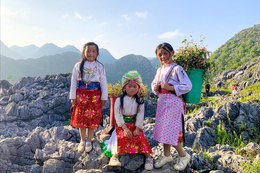 La bellezza dell'altopiano di Dong Cao