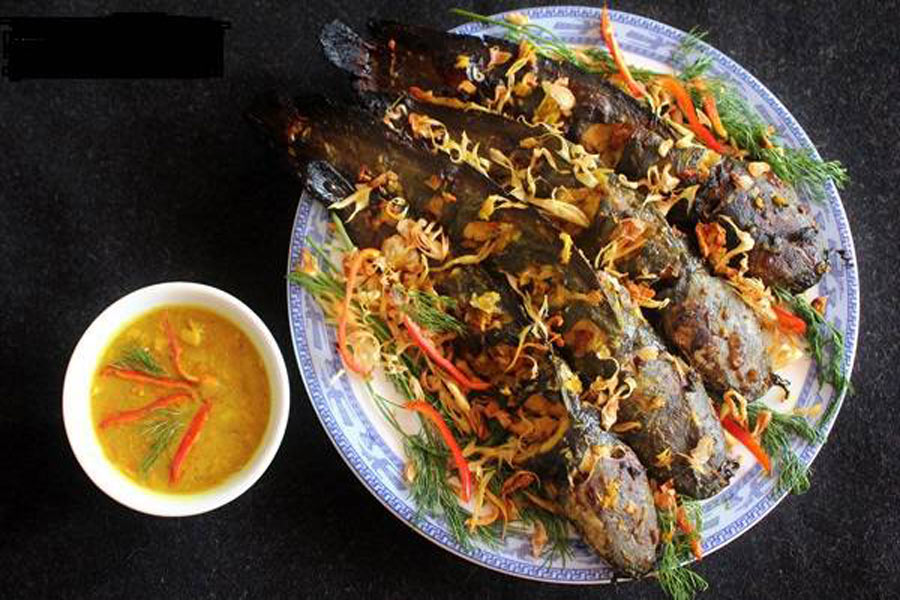 la gastronomia del Kampong Phluk