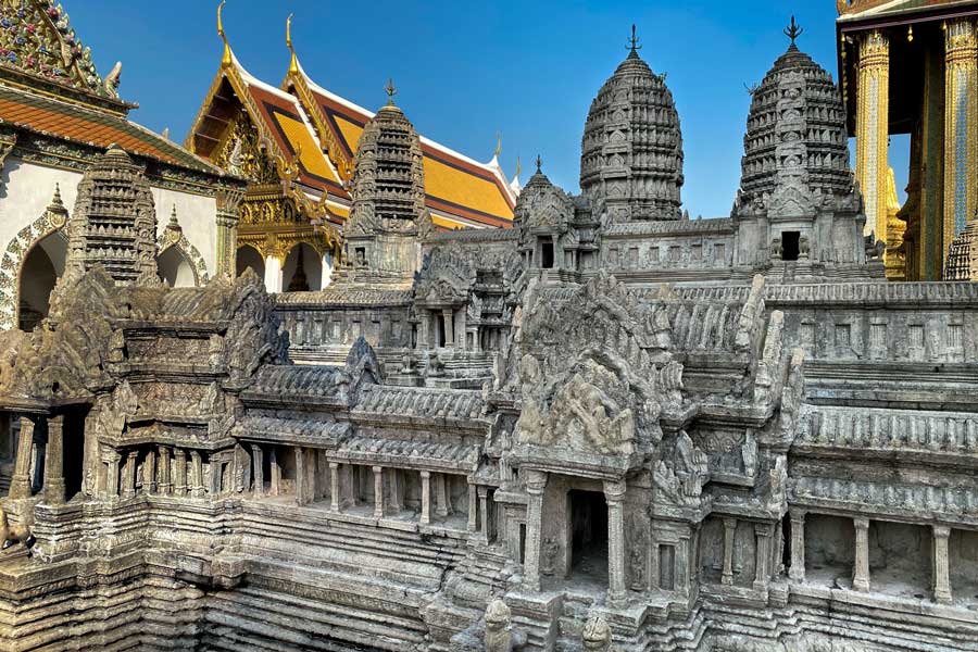 Scoprite un pezzo di Cambogia a Bangkok con il modello di Angkor Wat