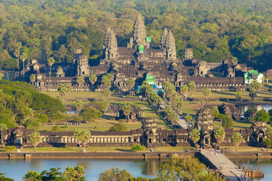 Panoramica di Angkor Wat