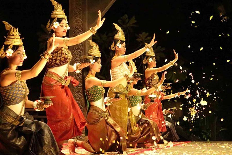 La danza Apsara