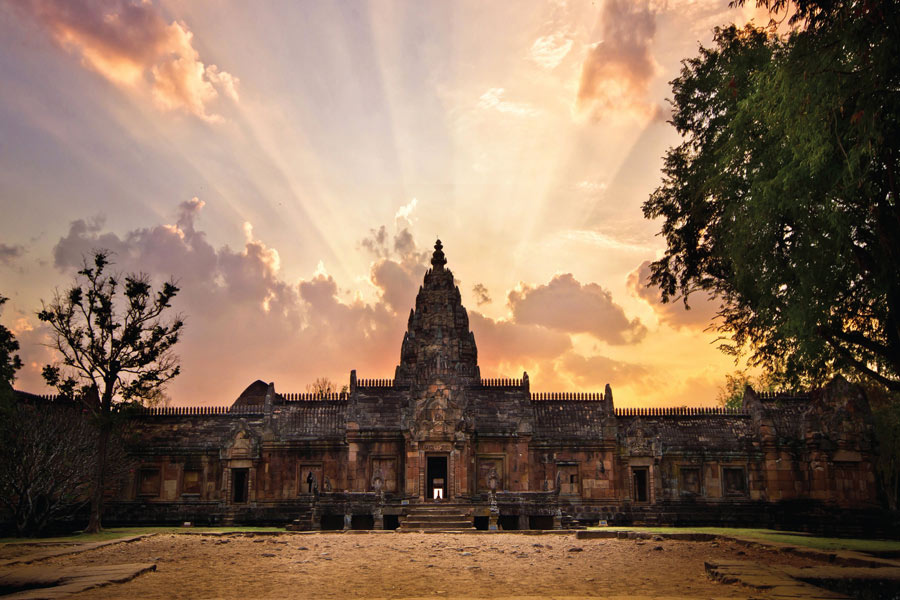 Panoramica sul clima del Parco storico di Phanom Rung