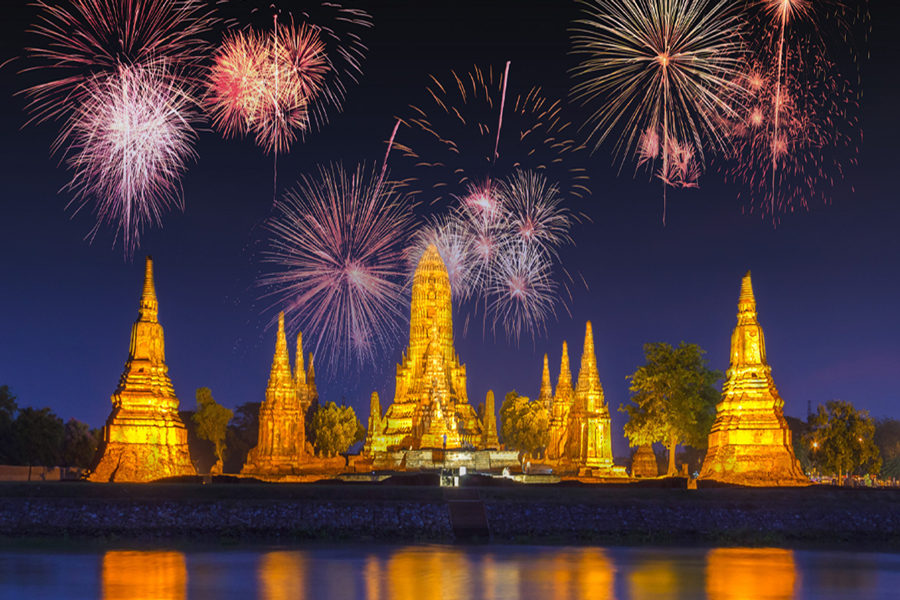 Festa di primavera in Thailandia