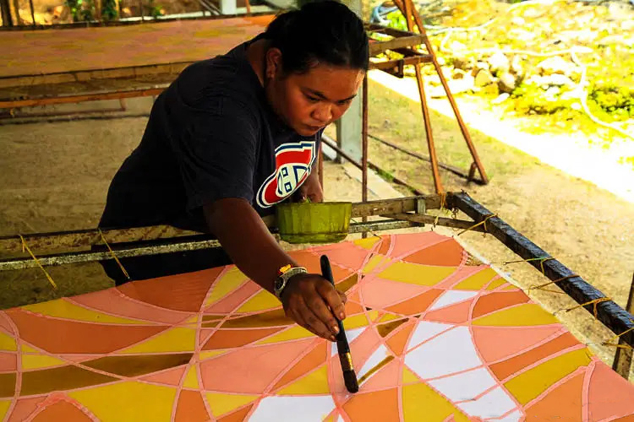 Cultura del villaggio Kiri Wong