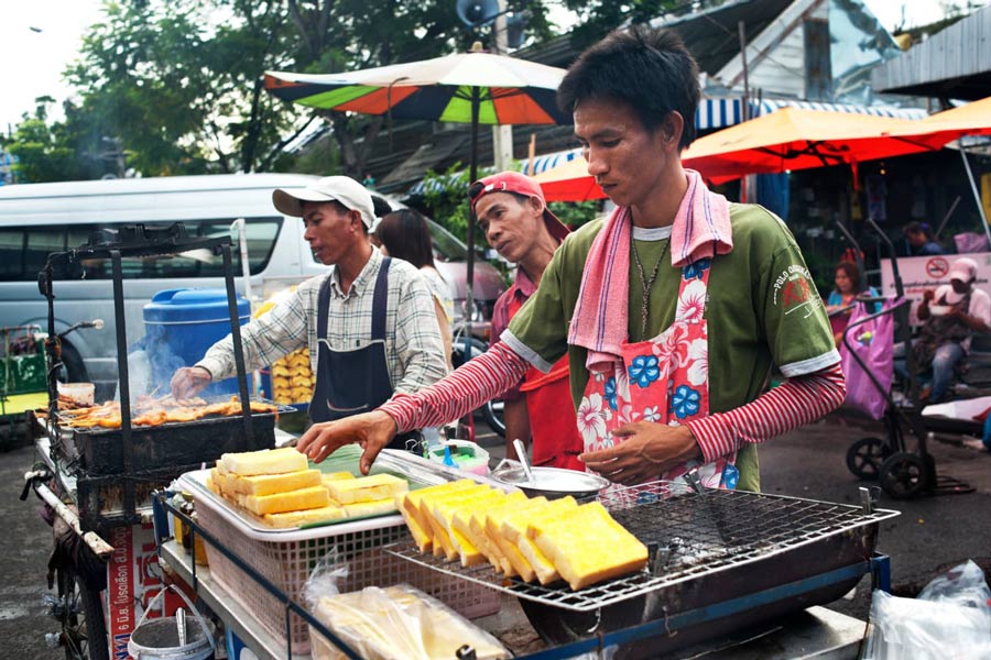 Cibo di strada di Bangkok