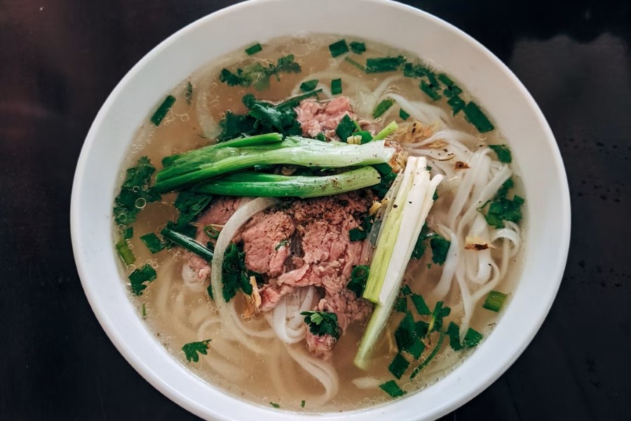 Khao Piak Sen: zuppa di noodle laotiana