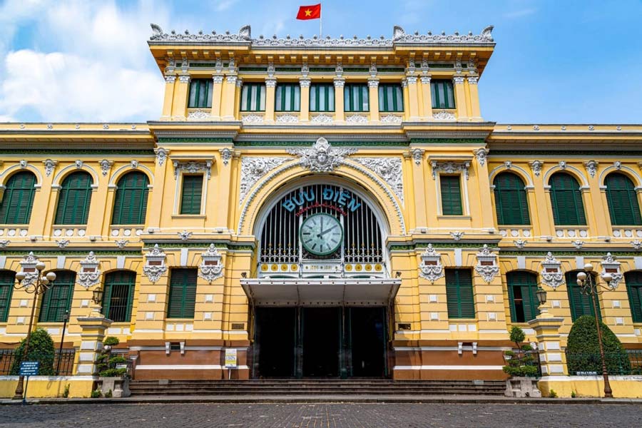 L’ufficio postale centrale di Saigon
