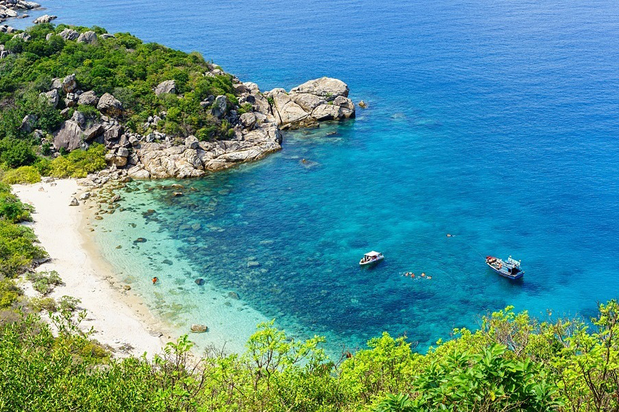 L'isola di Binh Ba a Cam Ranh