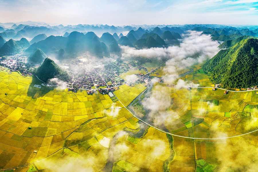 Le pìu belle risaie del Vietnam
