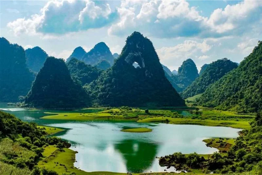 Cascata Nam Tra - Guida di viaggio - Attrazione in Cao Bang