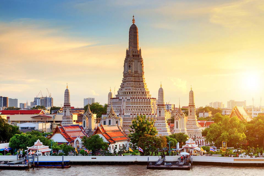 Il clima nella Thailandia centrale  