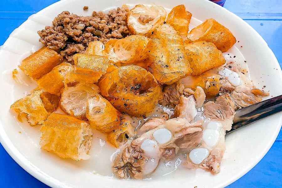 Chao Suon - congee di costine di maiale