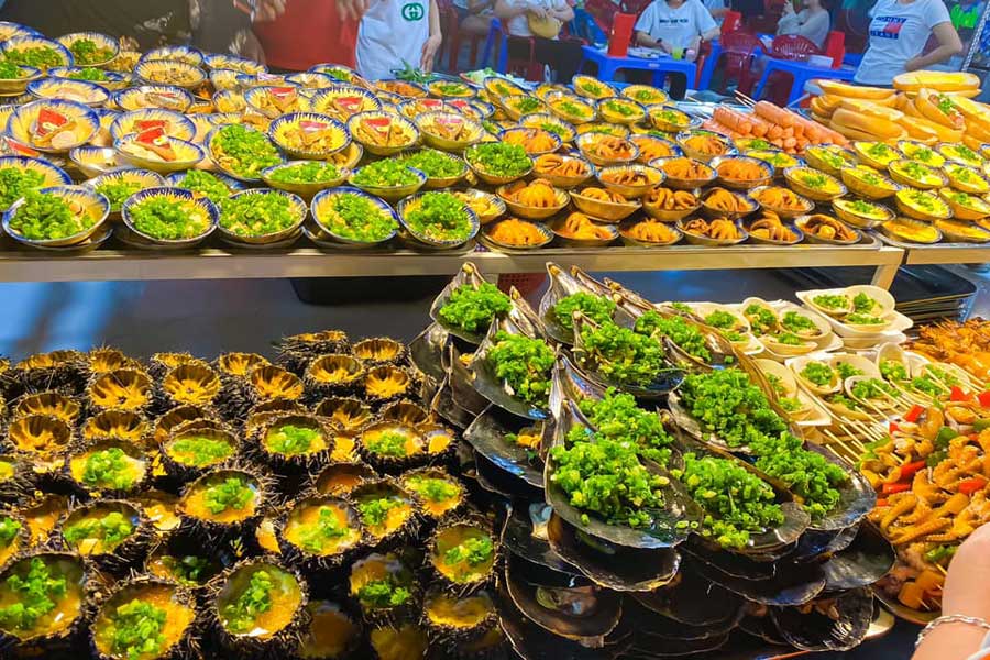 il mercato notturni di Phu Quoc