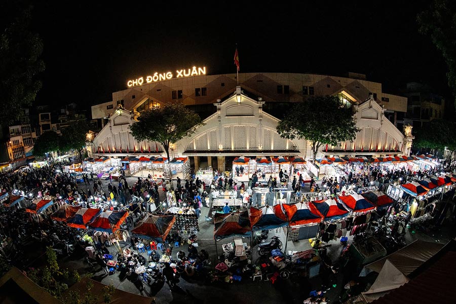 Mercato di Dong Xuan