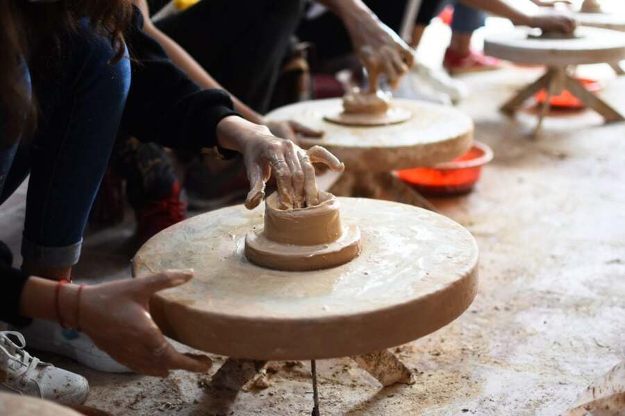Esperienza pratica di ceramica