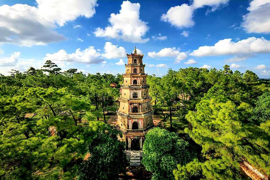 Trovate la pace nella Pagoda Thien Mu