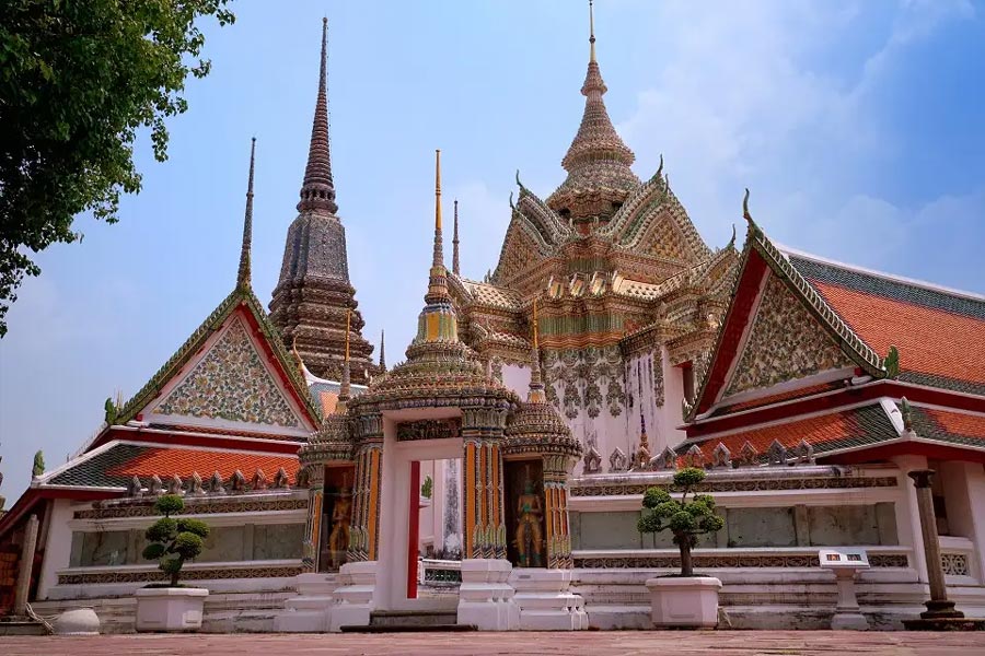 Panoramica di Wat Pho