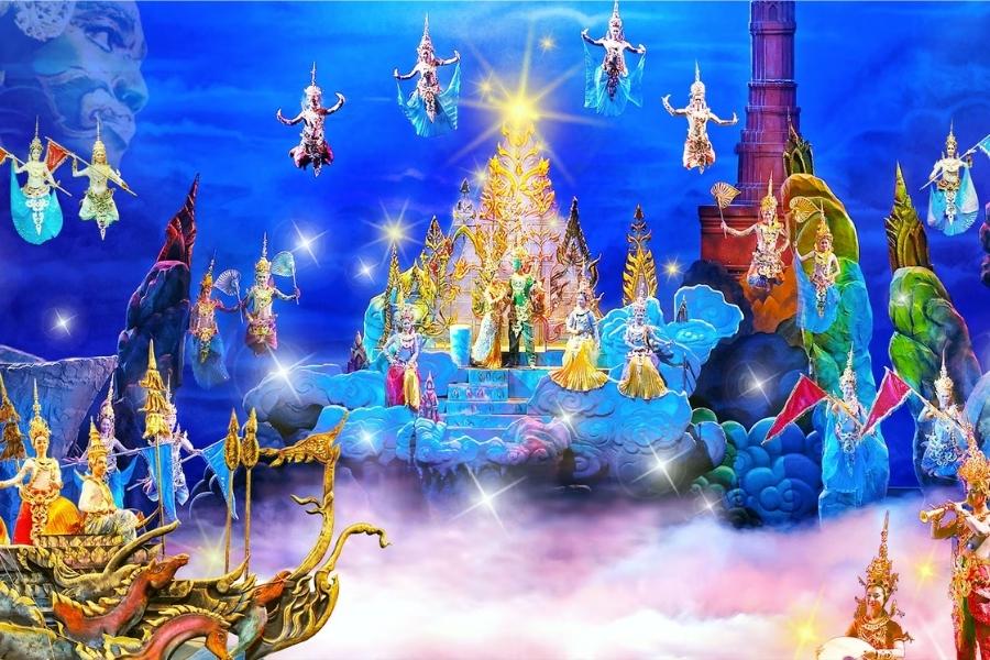 cose da fare a phuket: spettacolo culturale Siam Niramit