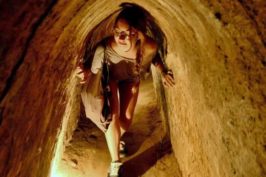 È possibile percorrere alcune parti dei tunnel