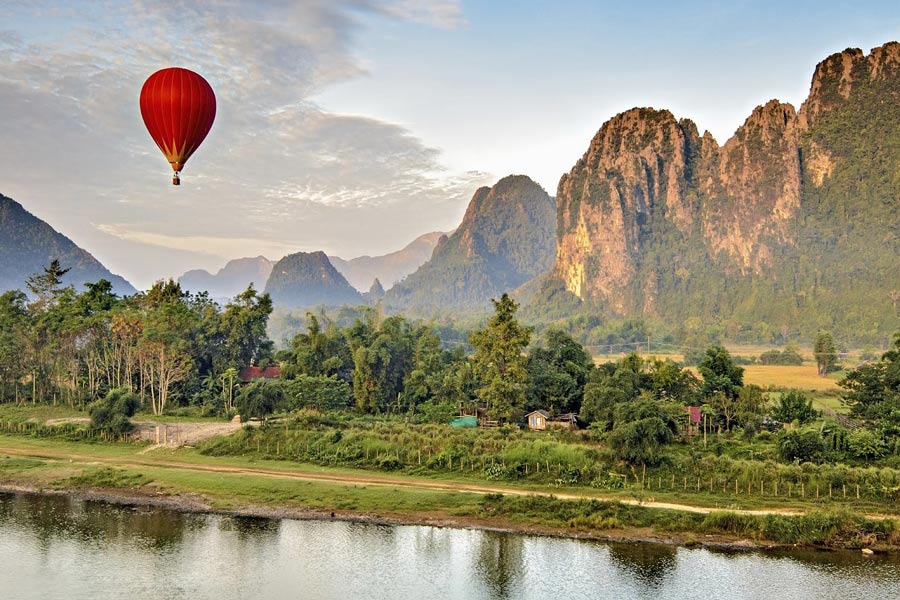 Panoramica del tempo in Laos ad Aprile 