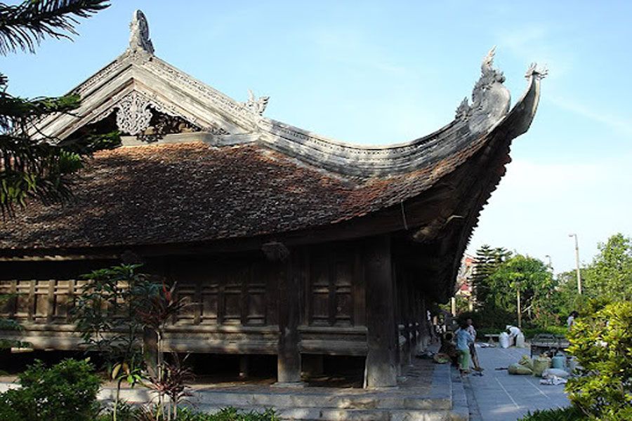 Il tempio del villaggio di Dinh Bang