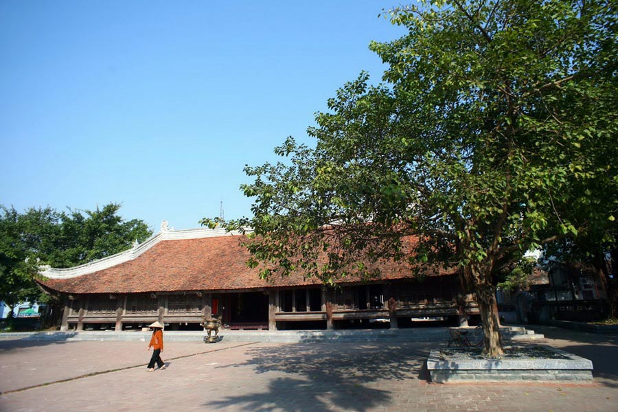 il tempio del villaggio di Dinh Bang