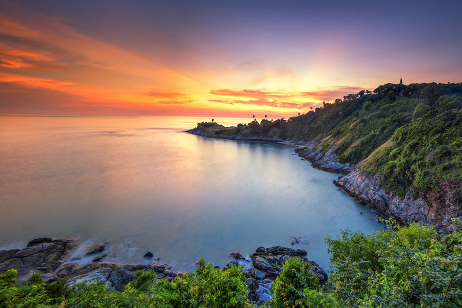 Panoramica di Promthep Cape