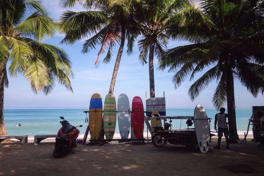Il periodo migliore per fare surf in Thailandia
