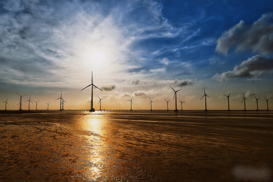 Energia eolica di Bac Lieu