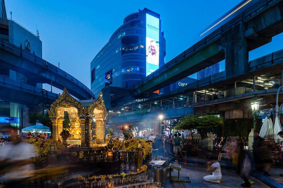 Panoramica sul clima del Santuario di Erawan